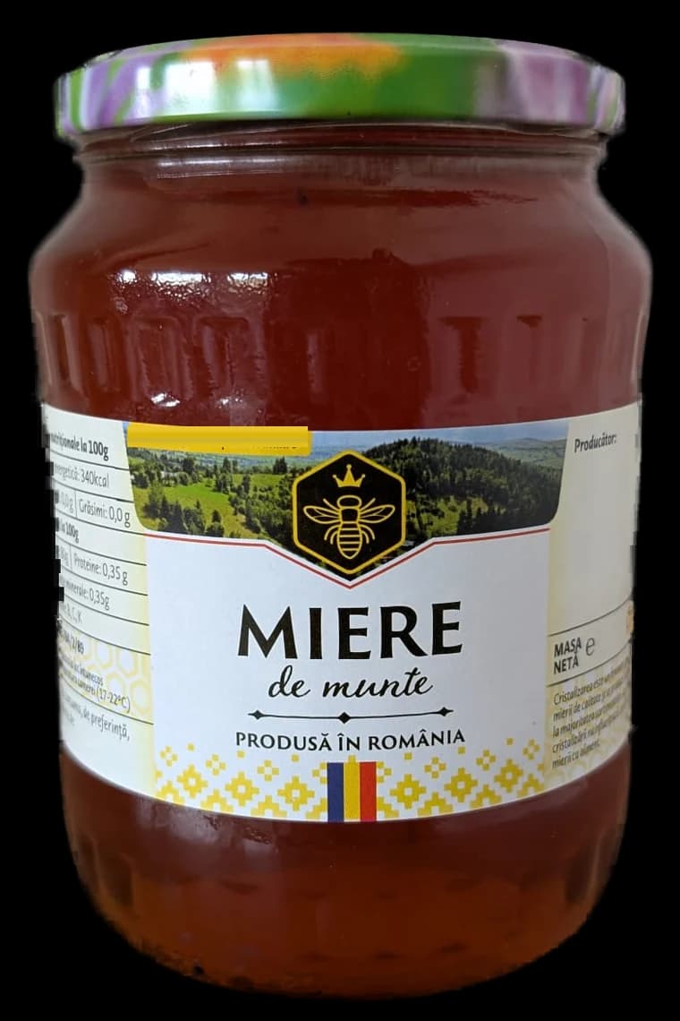Miere de Munte naturală, recoltată manual — Fagurul de Aur
