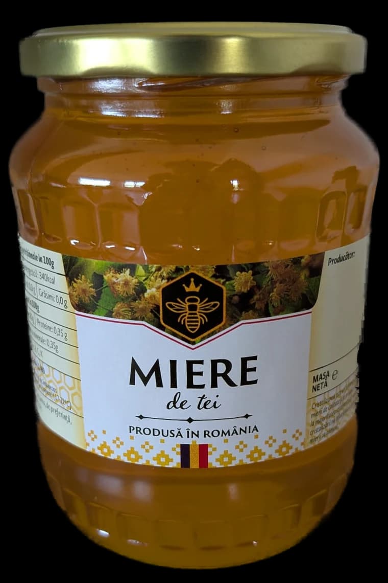 Miere de Tei naturală, recoltată manual — Fagurul de Aur